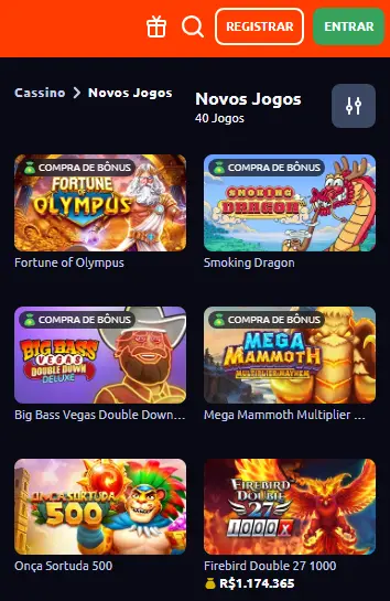 Acesso via atalho BETANO PT
